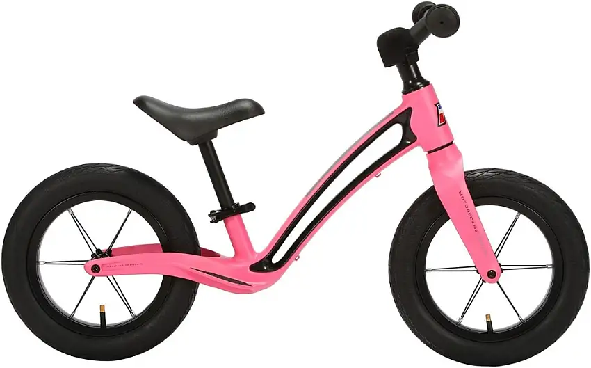 Motobecane Roadie Springcykel 12" Matta Rosa/Svart