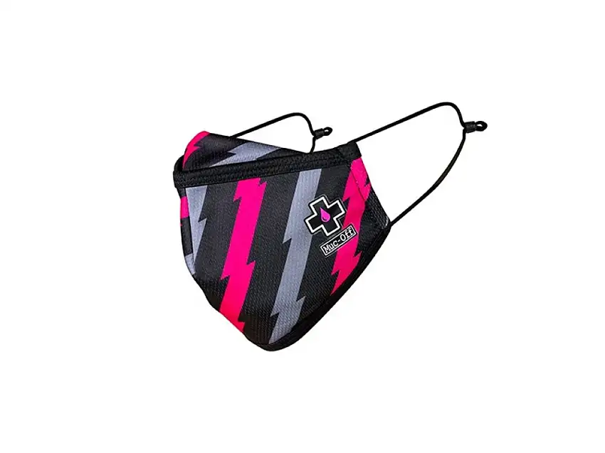 Muc-Off Återanvändbar Ansiktsmask Svart/Pink