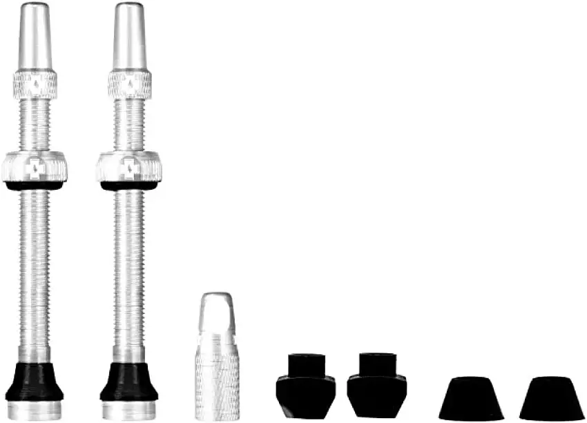 Muc-Off ventil set Tubeless 2 st. 60 mm Silver