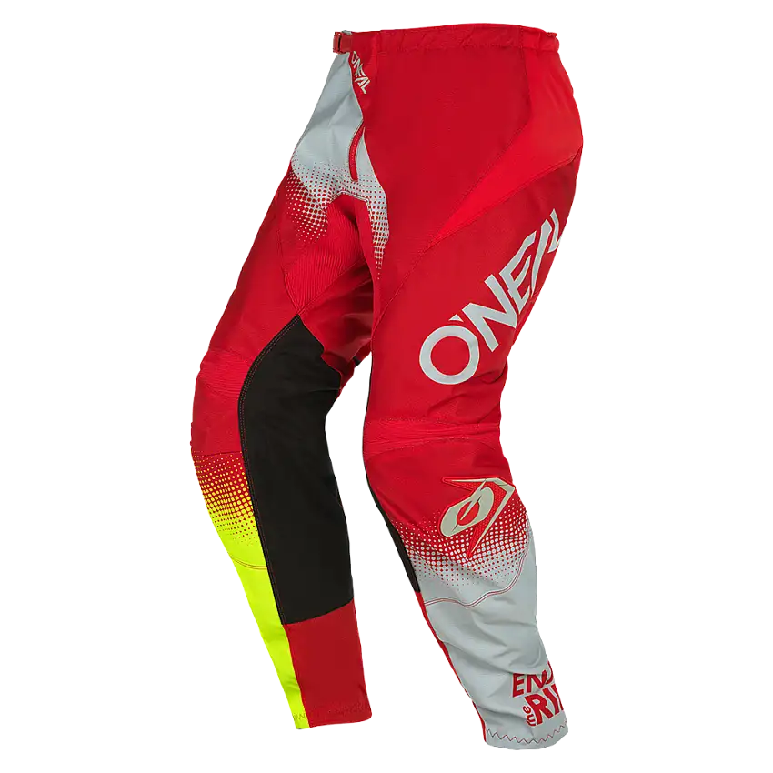 O'Neal Element v.22 RaceWear Byxor Röd / Neon gul