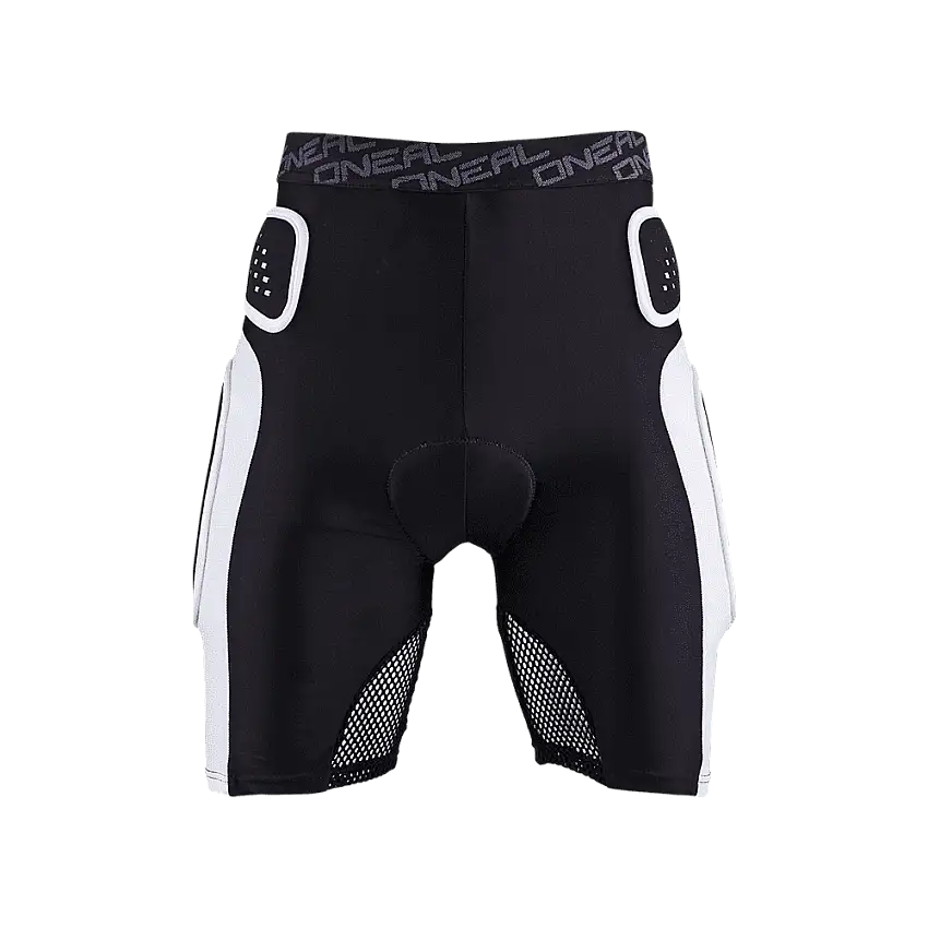 O'Neal Pro Shorts med skydd och kudde Svart/Vit