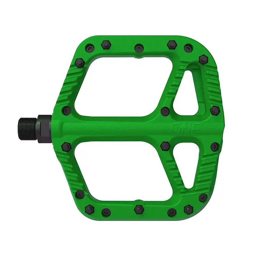 OneUp Composite Flats Pedaler Grön