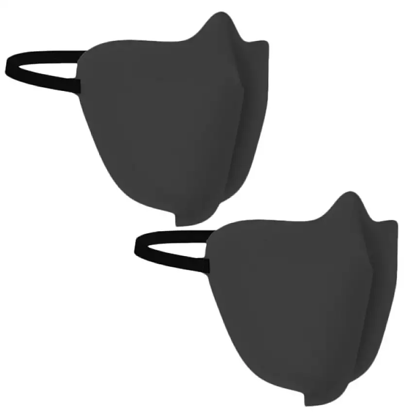 Outwet Ansigtsmask Svart 2 st/paket