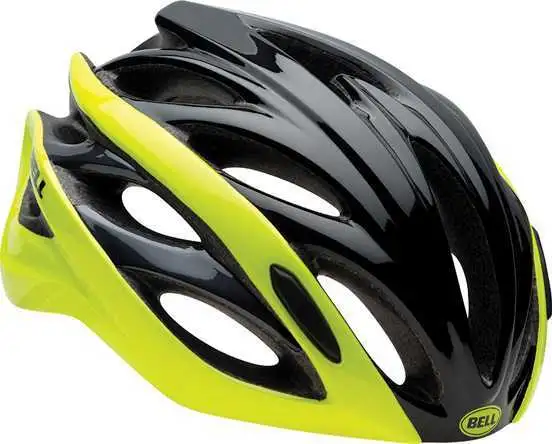 Cykelhjälm Bell Overdrive svart/gul