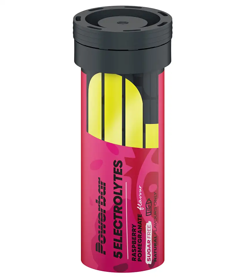 PowerBar 5 elektrolyter tabletter hallon/granatäpple 10 st./40 gram