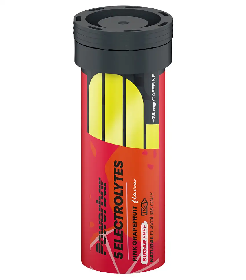 PowerBar 5 Electrolytes koffein tabletter grape 10 st./40 gram
