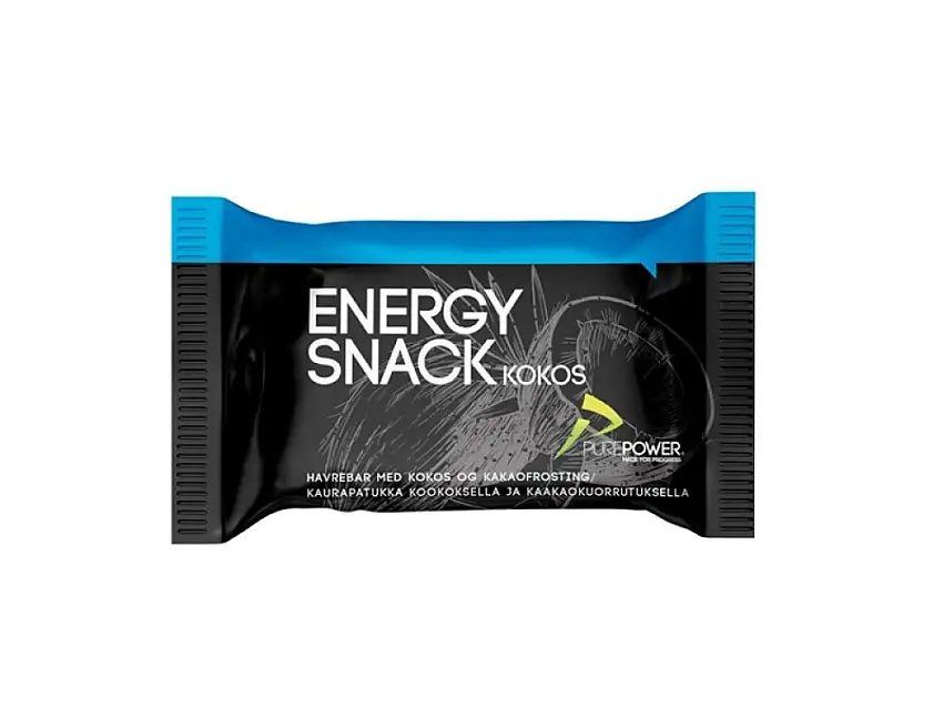 PurePower Energy Snack energibar kokos 60 g