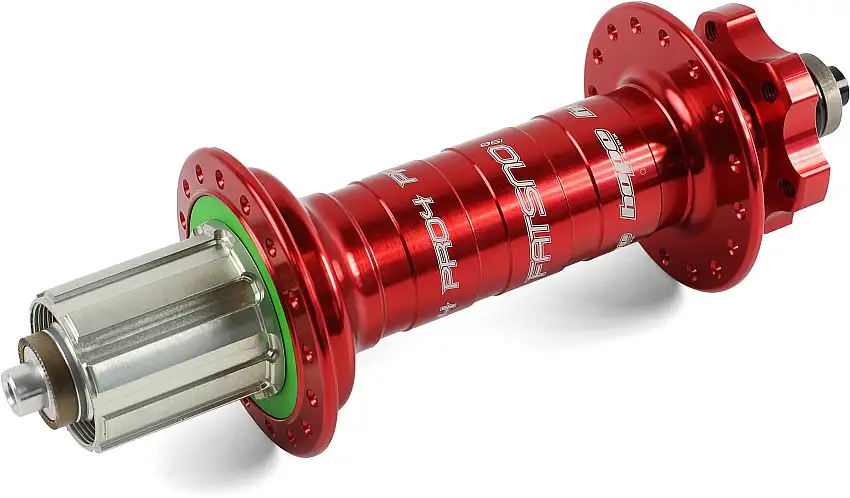 Baknav Hope Pro 4 Fatsno IS 32H 10 x 190 mm Shimano/SRAM aluminium röd
