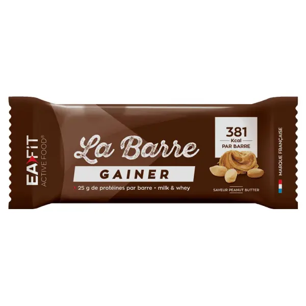 Barre gainer EA Fit Beurre de cacahuète