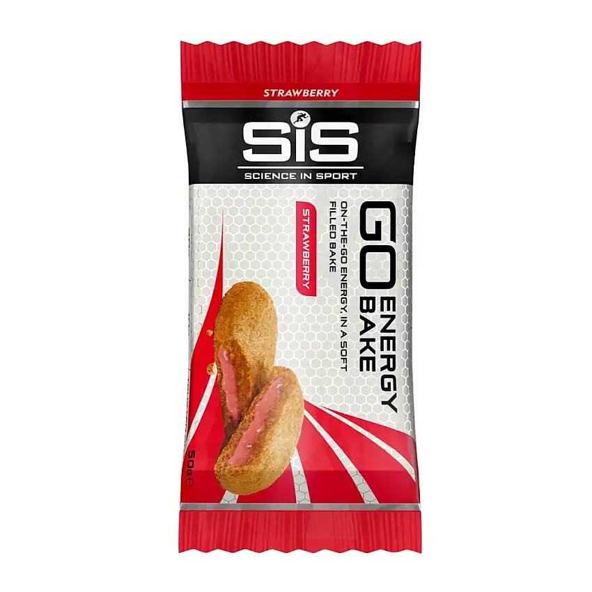 SIS Go Energy Bake Bar jordgubb 50 g