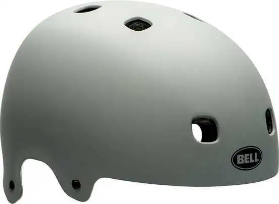 Cykelhjälm Bell Segment grå/grön