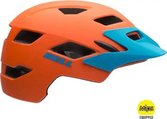 Cykelhjälm Bell Sidetrack MIPS matte orange