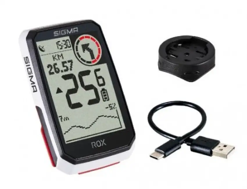 Sigma Sport GPS Dator ROX 4.0 Vit