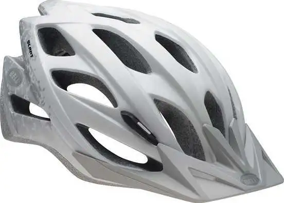 Cykelhjälm Bell Slant vit/silver