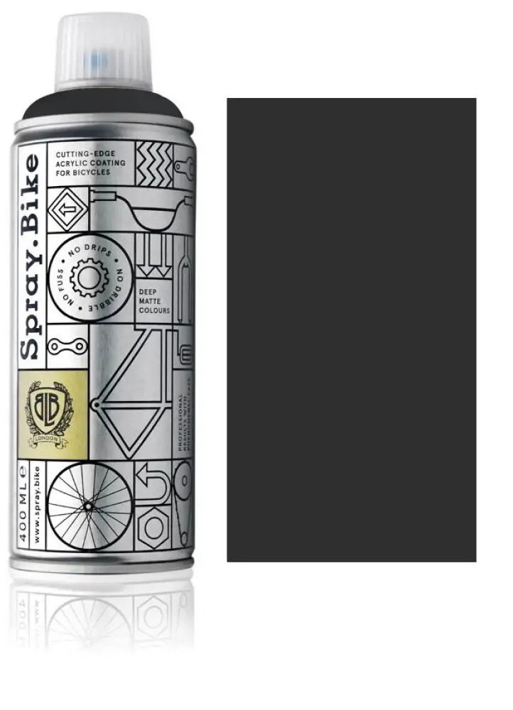 Spray.Bike sprayfärg 400 ml Nightshade Raven Grey