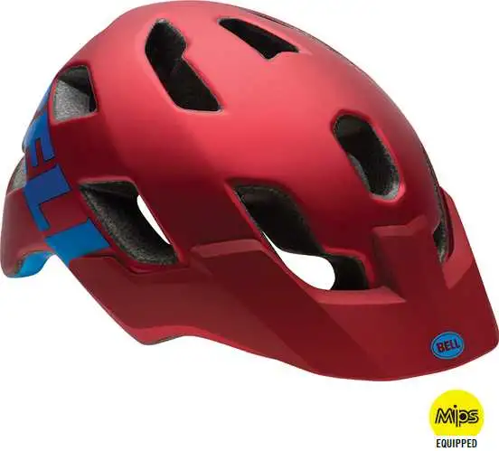 Cykelhjälm Bell Stoker MIPS matt röd