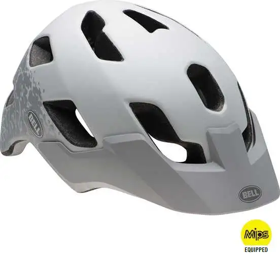 Cykelhjälm Bell Stoker MIPS vit/silver