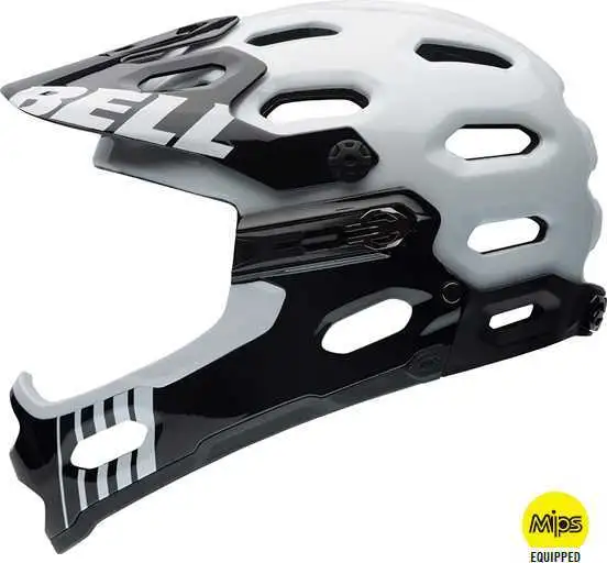 Cykelhjälm Bell Super 2R MIPS vit