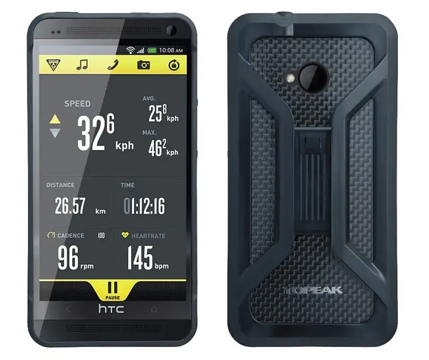 Topeak Ridecase til New HTC One, Svart