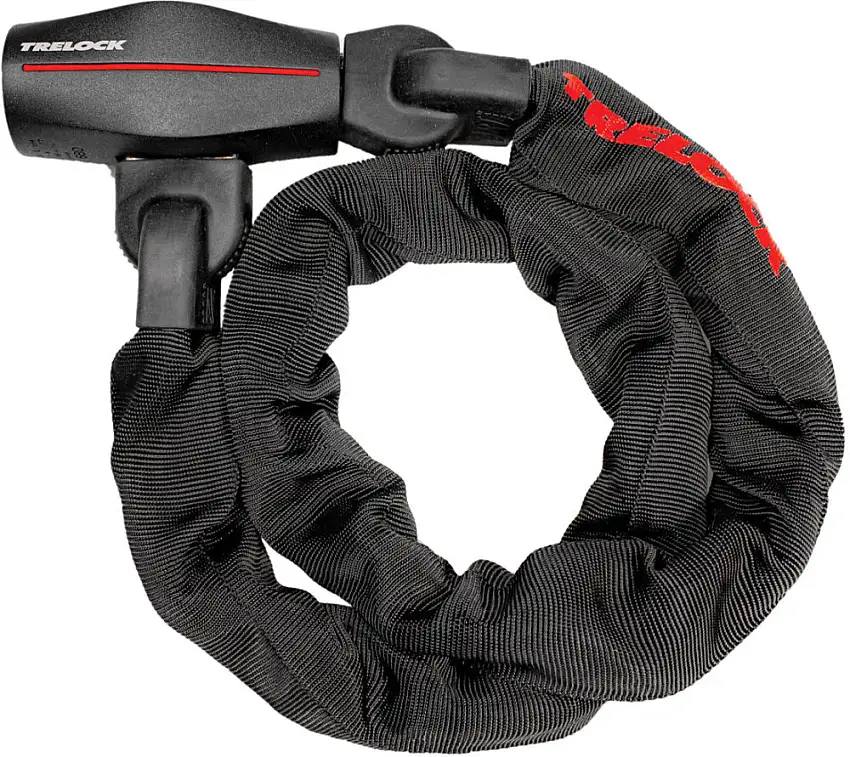 Trelock BC 680 Kättinglås 110 cm  Svart