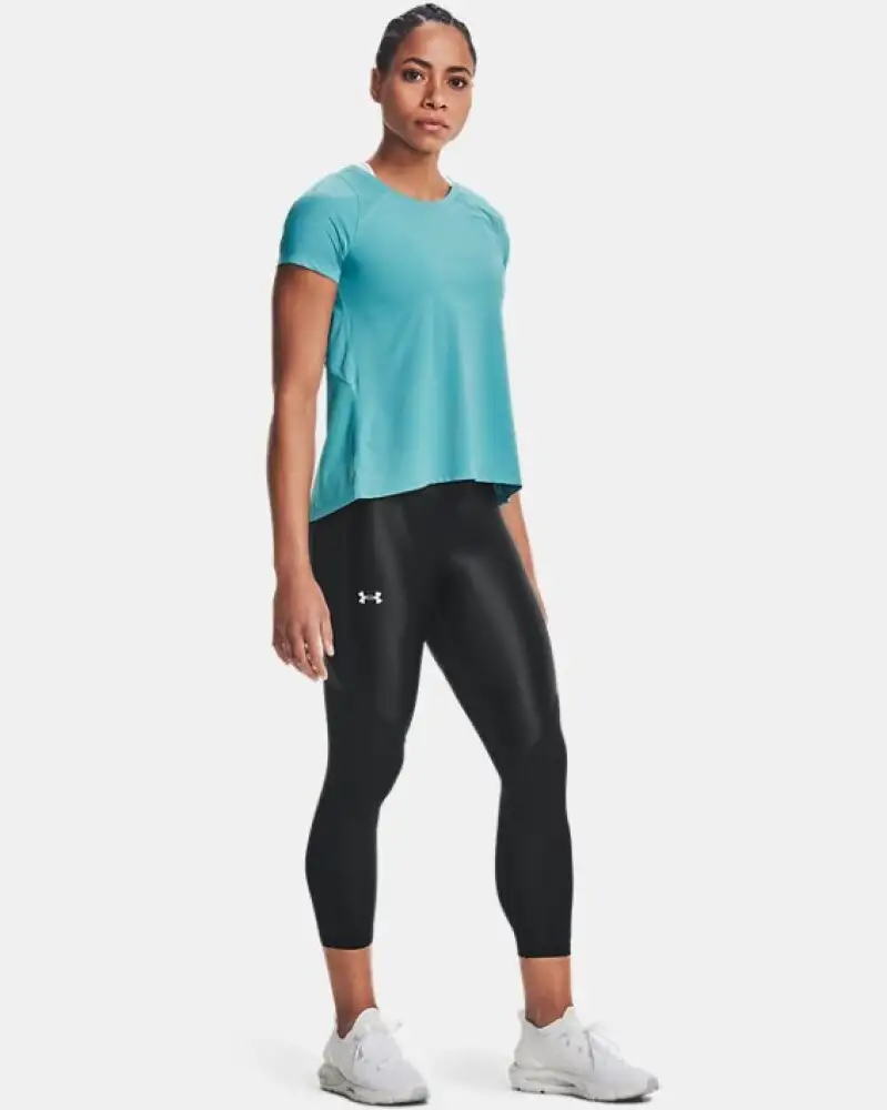 UNDER ARMOUR ISO-CHILL LÖPA T-SHIRT TURKIS