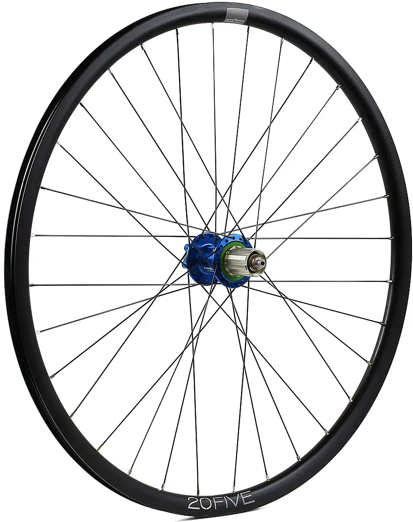 Bakhjul Hope 20Five/Pro 4 kanttråd IS Shimano/SRAM blå