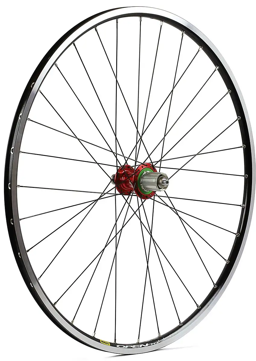 Bakhjul Hope Open Pro/RS4 kanttråd Shimano/SRAM röd
