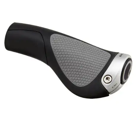 ERGON GP1-S GRIPS: SMALL BLACK/GRAY