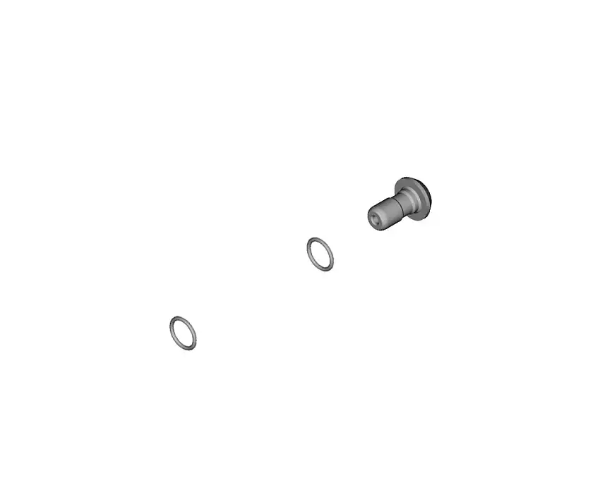 Banjoskruv Shimano Med O-ring BR-M8100