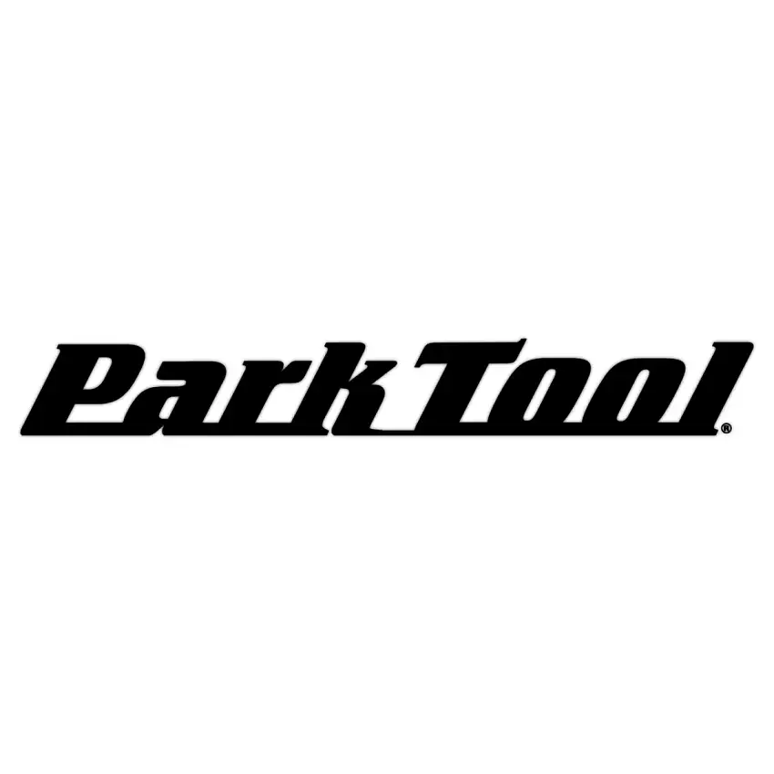 Fönsterdekal Park Tool Logo DL-36B Black Letters
