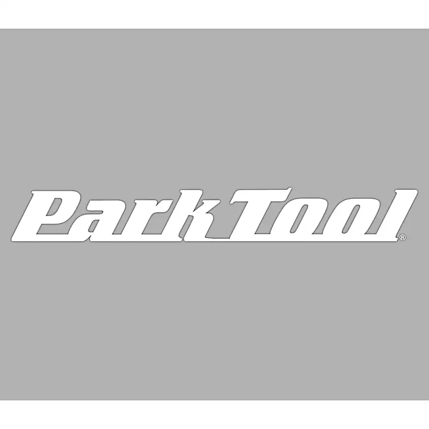 Fönsterdekal Park Tool Logo DL-36W White Letters