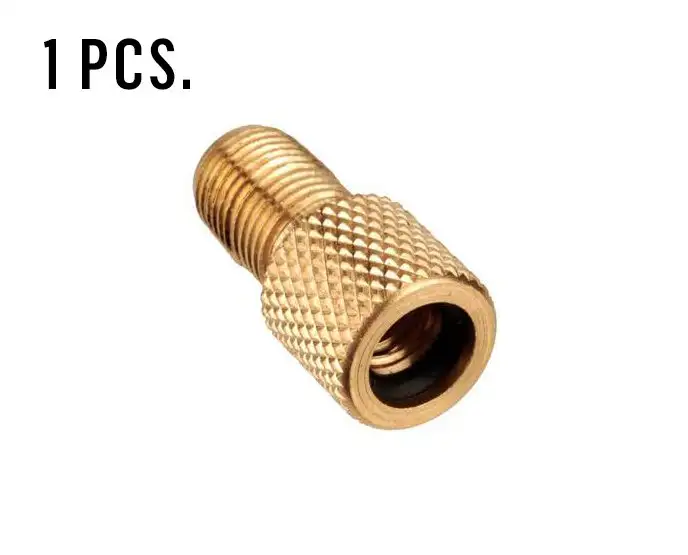 XLC PU-X10 Schrader to Dunlop/Presta Brass