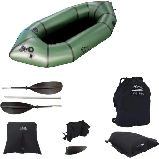 Kajak Packraft Feather Army Green