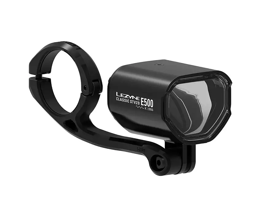 Framlampa Lezyne Elcykel E-Bike classic StVZO E500 500 lm