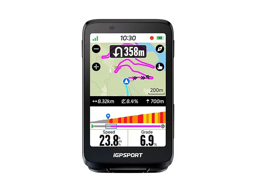 iGPSPORT BiNavi cykeldator svart