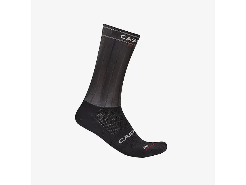 Castelli Fast Feet 4 cykelstrumpor svart