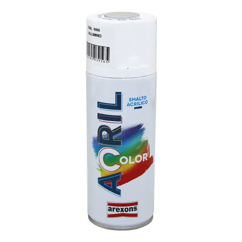 Sprayburk för akrylfärg Arexons Ral 9006 (3956)