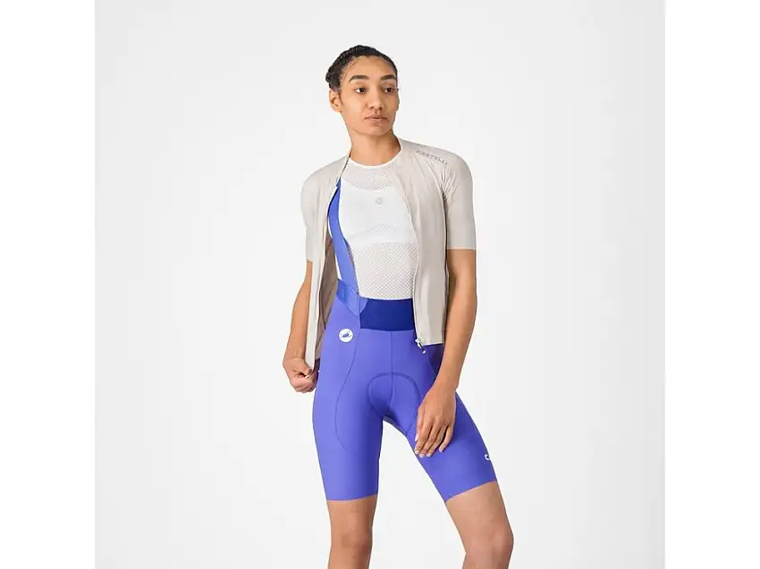 Castelli Espresso 2 W DT bibshorts ultraviolet dam
