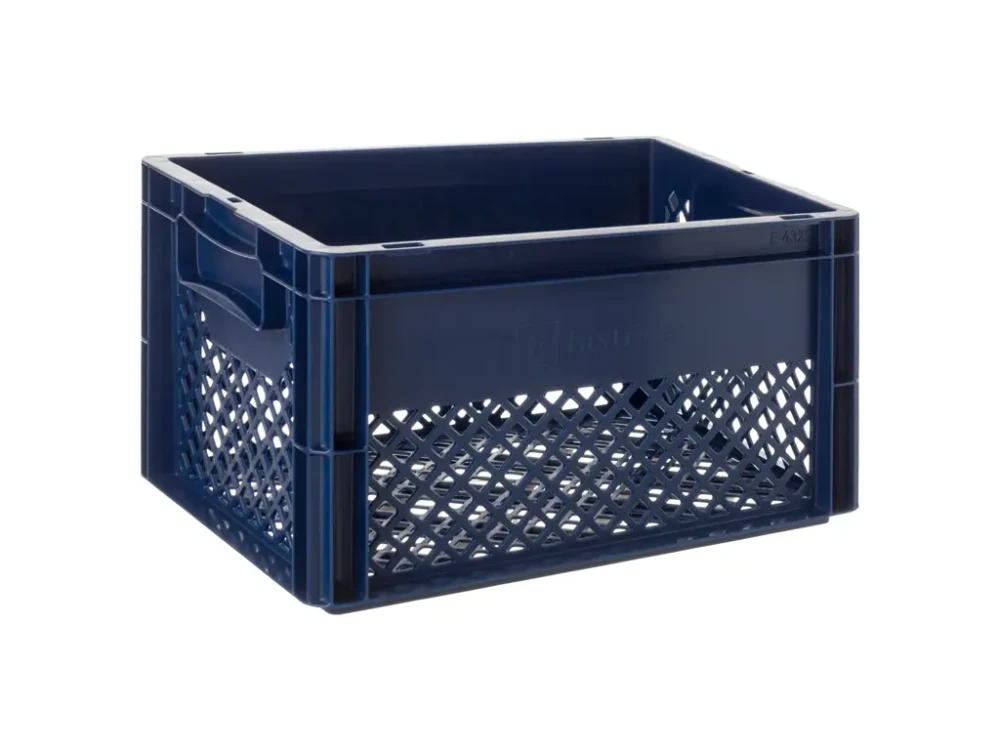 FastRider Crate M plastkorg för fram och bak 22 L blå