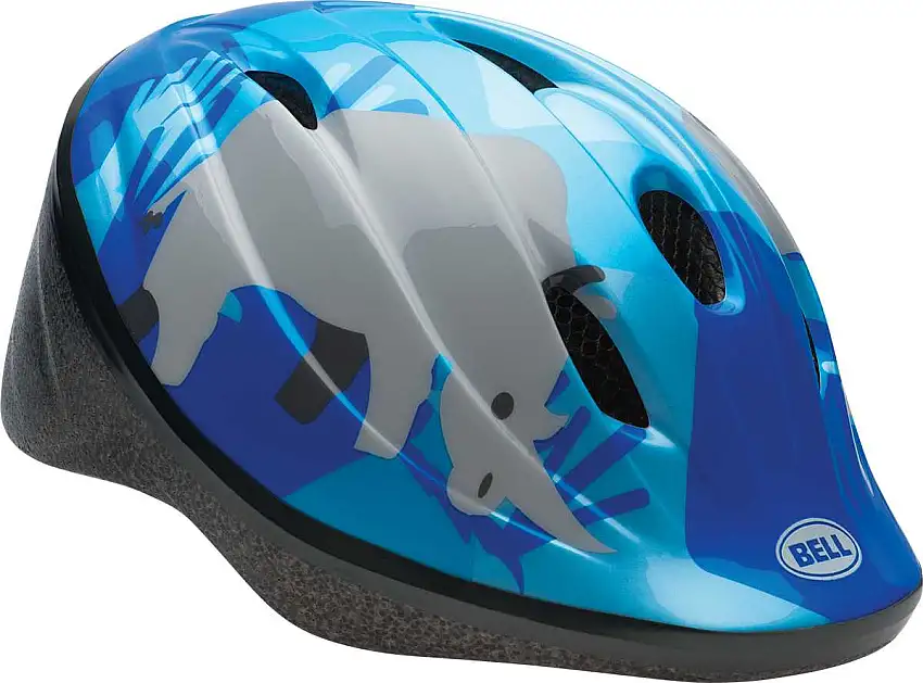 Cykelhjälm Bell Bellino Safari blå/silver