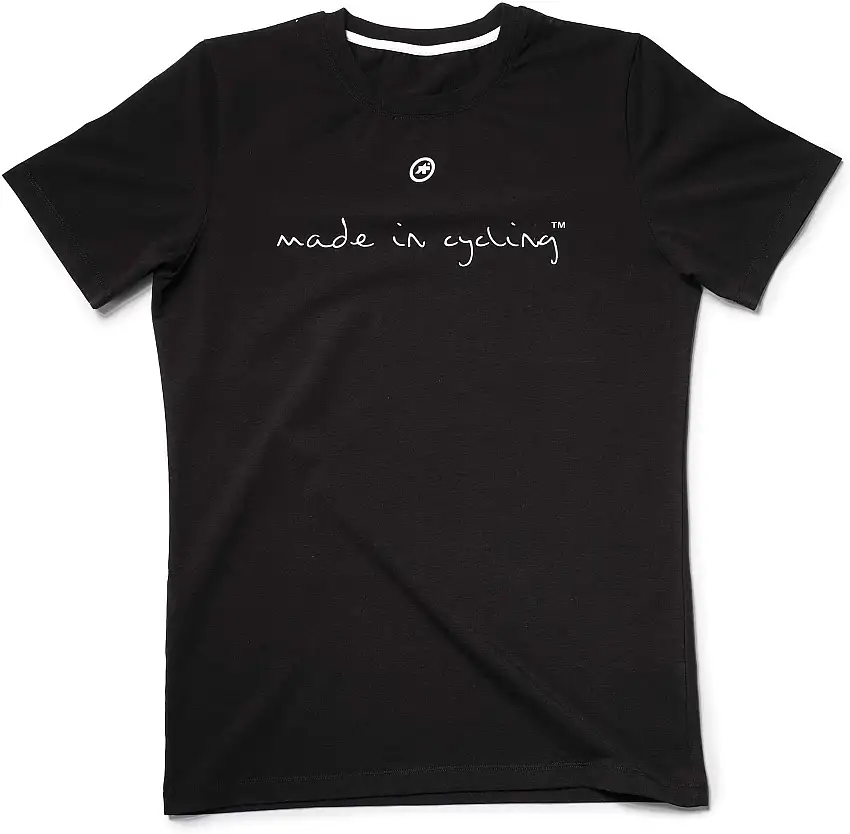 T-Shirt Assos Made In Cycling SS herr svart