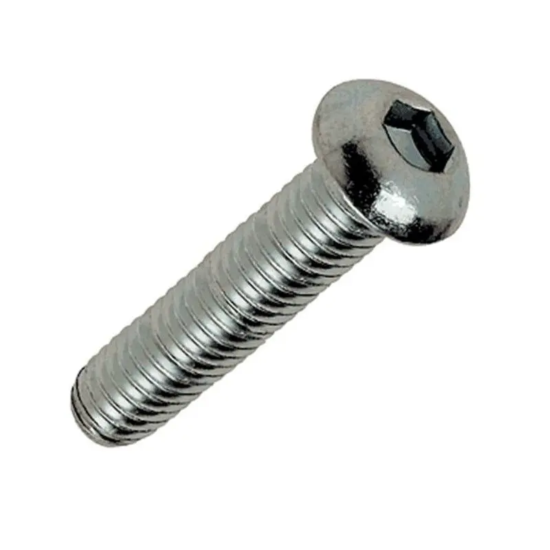 Förpackning med 25 förzinkade skruvar Black Bearing M4 x 16 CHC