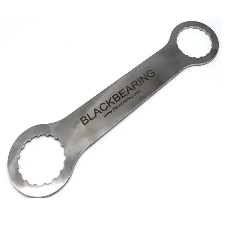 Dubbel nyckel för bottenfäste Black Bearing Bottombracket 12 cannelures