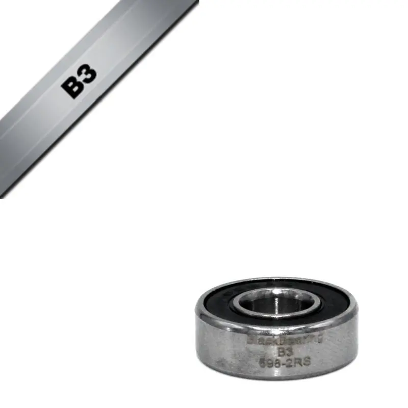 Lager Black Bearing B3 - 698-2RS - 8 x 19 x 6 mm