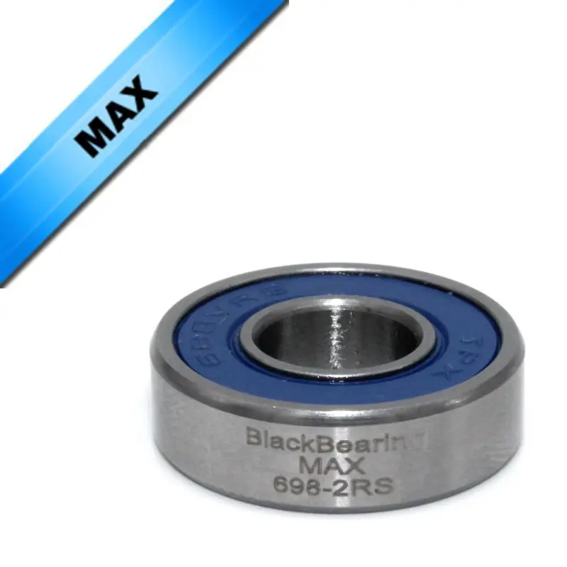 Max. lager Black Bearing MAX - 698-2RS - 8 x 19 x 6 mm
