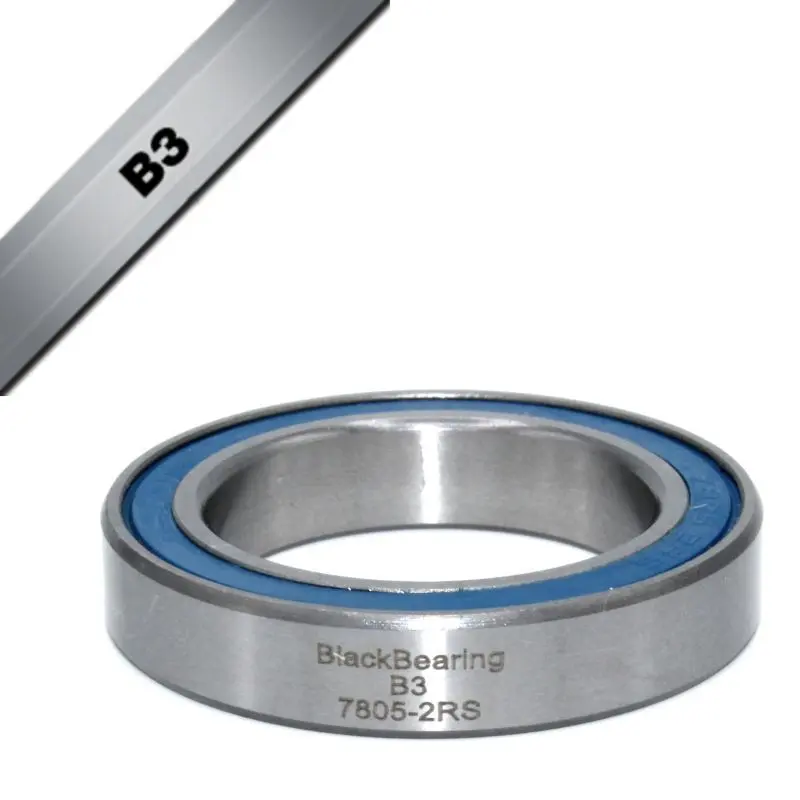 Lager Black Bearing B3 - 7805-2RS - 25 x 37 x 7 mm