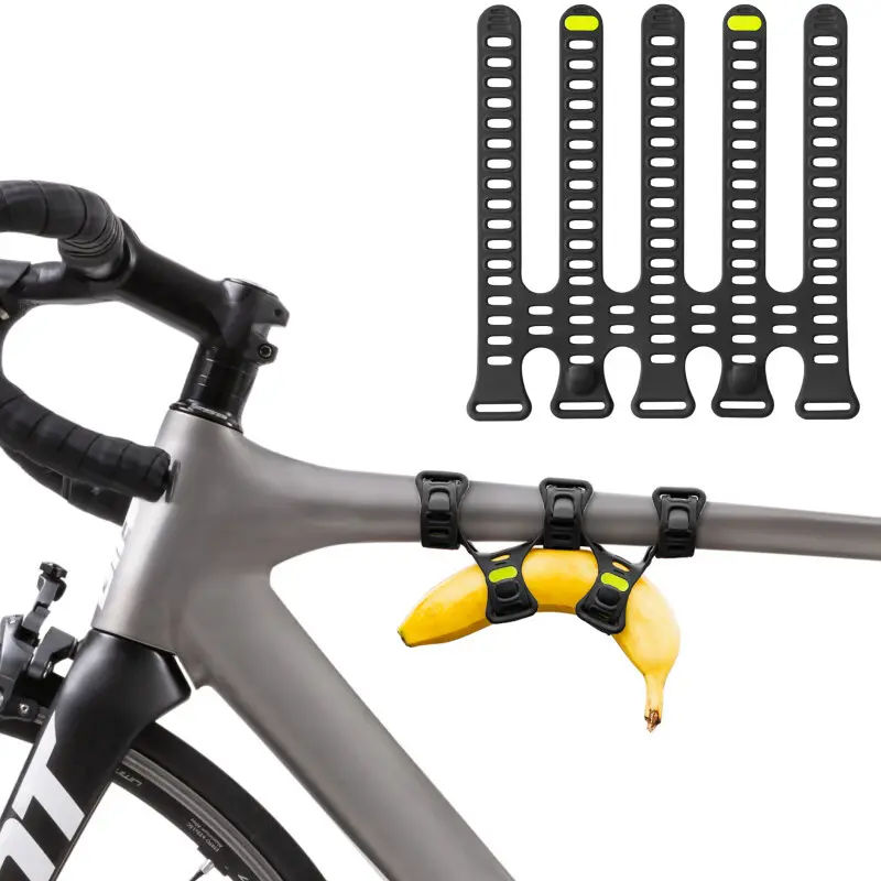 Cykelklämma i silikon Bone