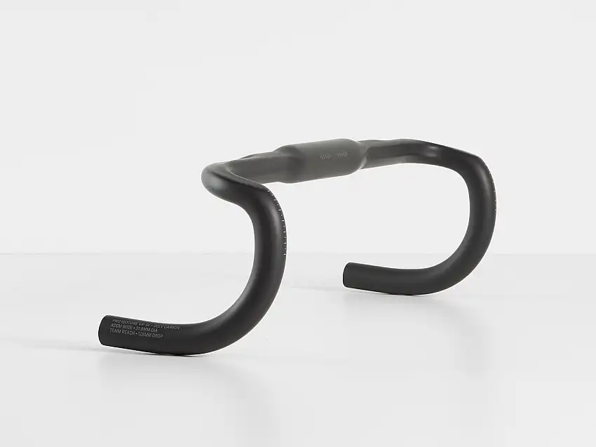Styre Bontrager Pro IsoCore VR-SF Racerstyre 400mm svart