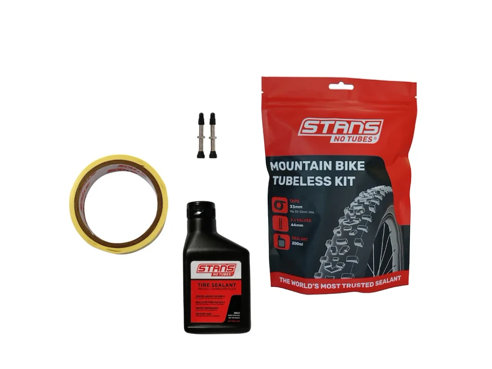 Stan's tubeless kit MTB 25 mm tejp och 44 mm ventil