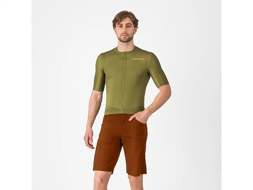 Castelli Unlimited Adventure baggy shorts deep mocha herr
